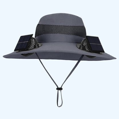 SolarBreeze™ | Cappello Rinfrescante con Ventole Solari