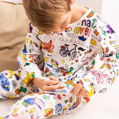 Pigiama per bambini due pezzi - Colorami! 🍭 Caramelle
