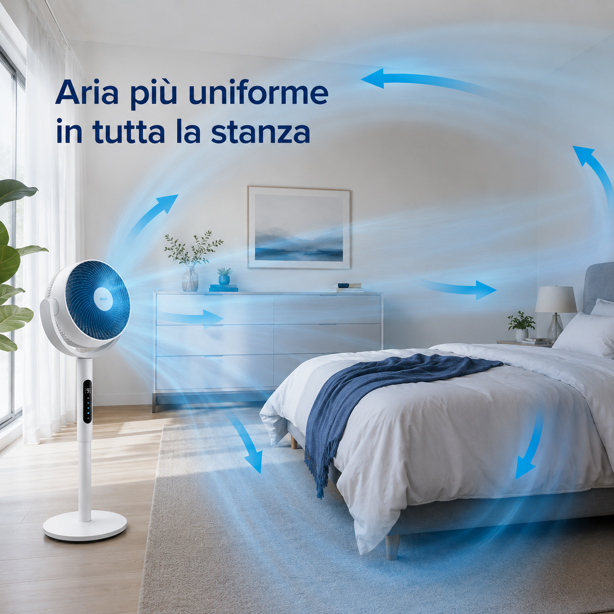 CoreBreeze™ | Fresco Silenzioso in Tutta la Stanza