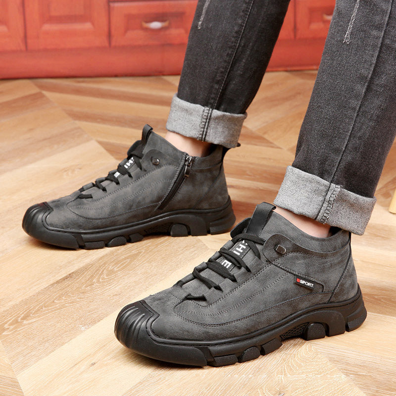 David™ - Scarpe Invernali da Uomo con Fodera in Pelliccia Sintetica