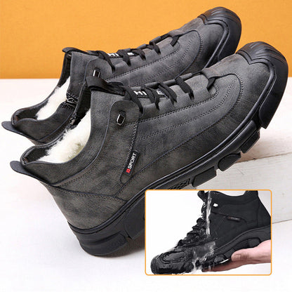 David™ - Scarpe Invernali da Uomo con Fodera in Pelliccia Sintetica